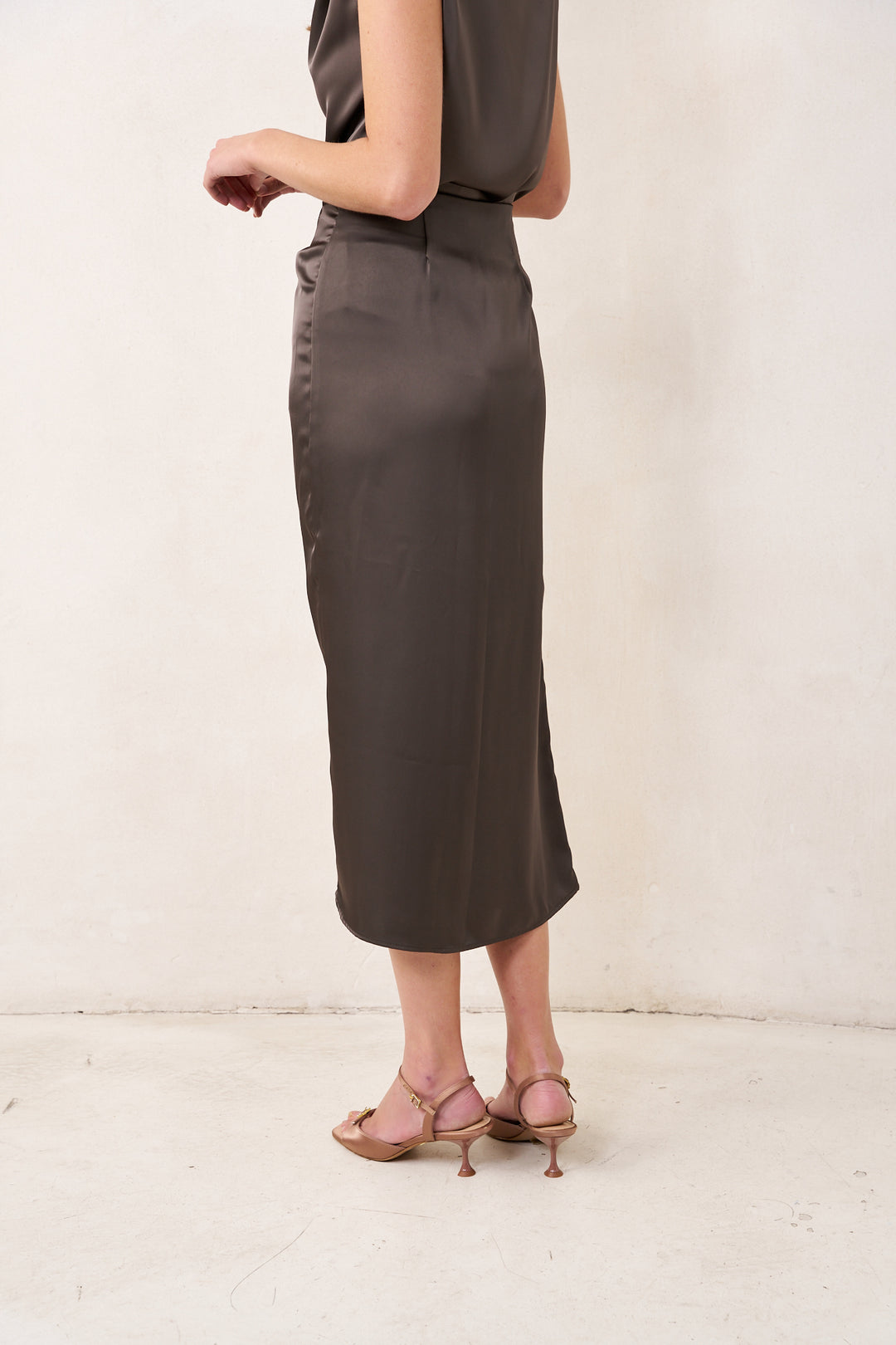 Kamilia wrap skirt | Graphit