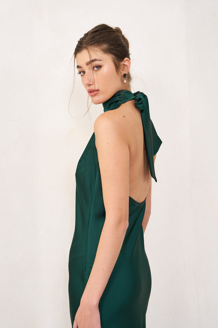Clara evening dress | Green