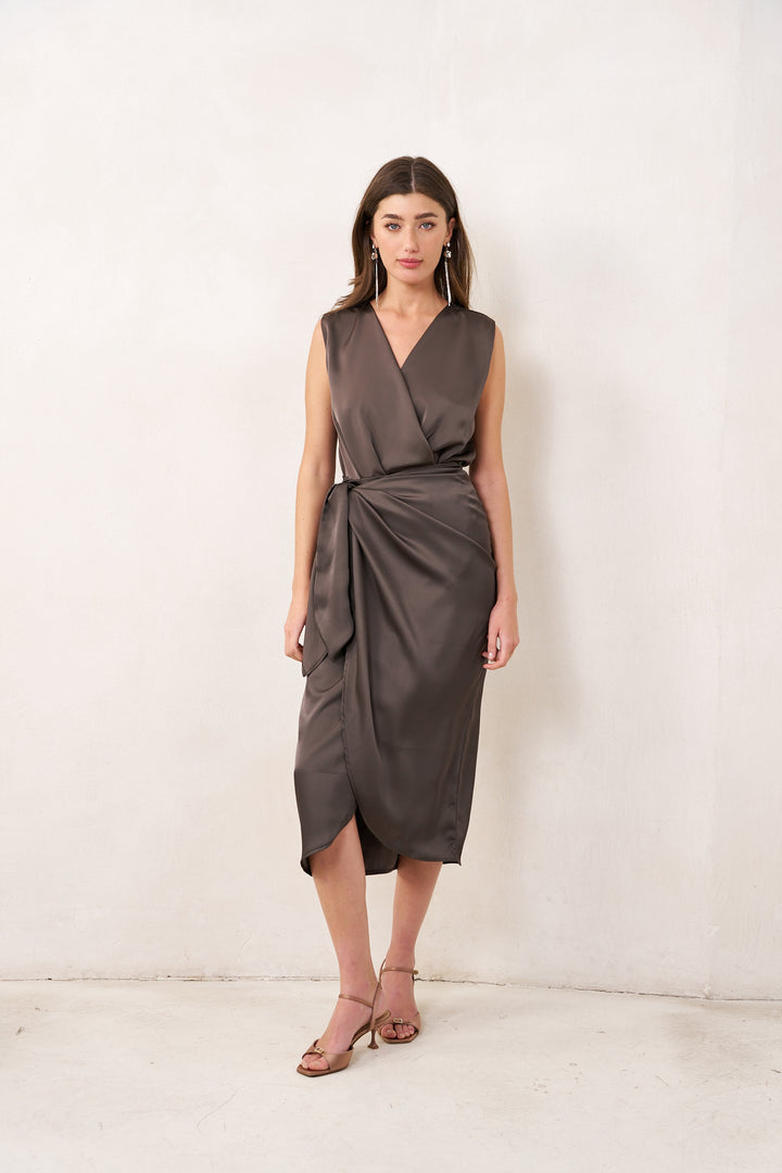 Kamilia wrap skirt | Graphit