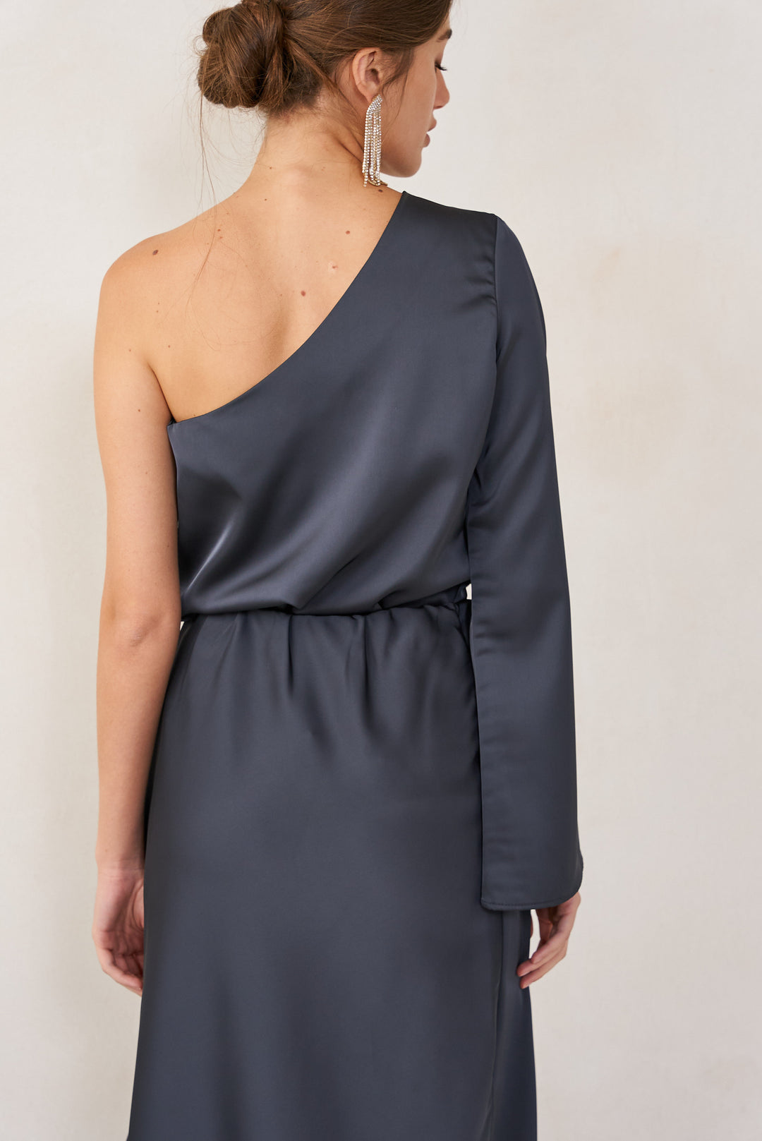 Jolie one shoulder | Dark grey