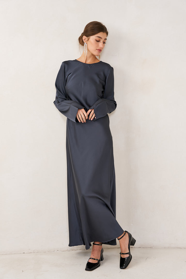 Tiya dress | Dark Grey