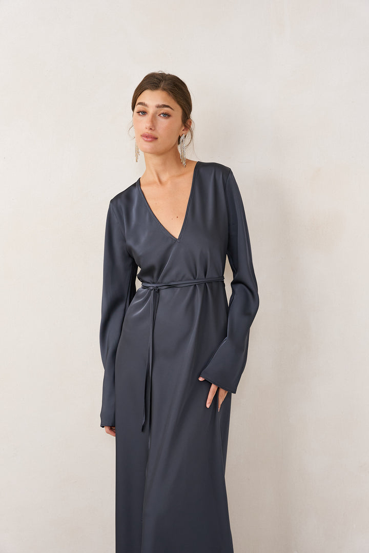 Tiya dress | Dark Grey