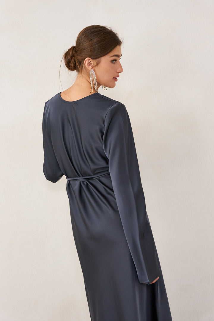 Tiya dress | Dark Grey