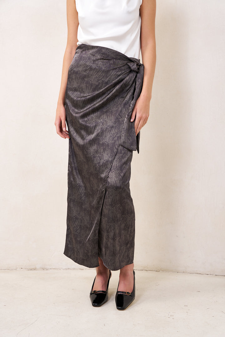 Amy wrap skirt | Forest