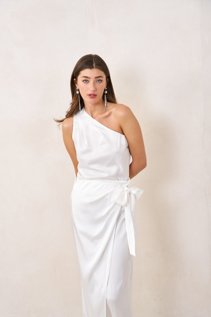 Sophia one sholder |  White