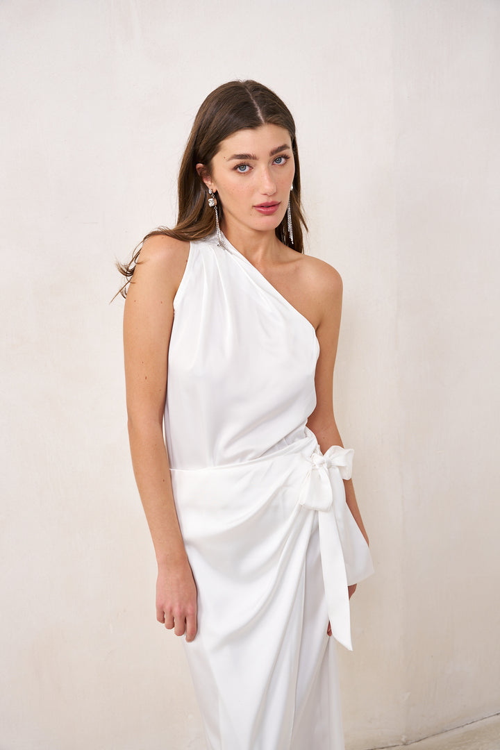 Sophia one sholder |  White