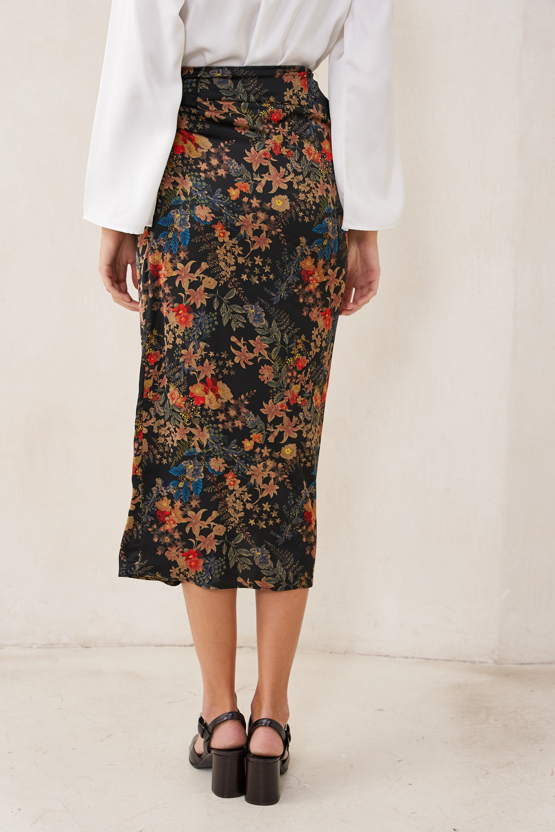 Kamilia wrap skirt | Colorful Flowers