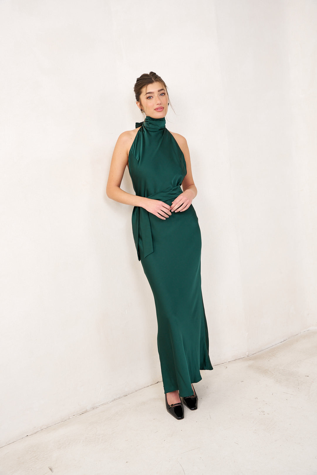 Clara evening dress | Green