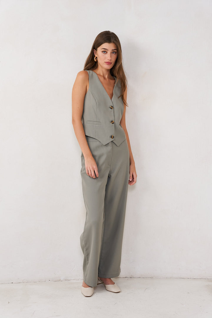 New Celine pants | Soft olive