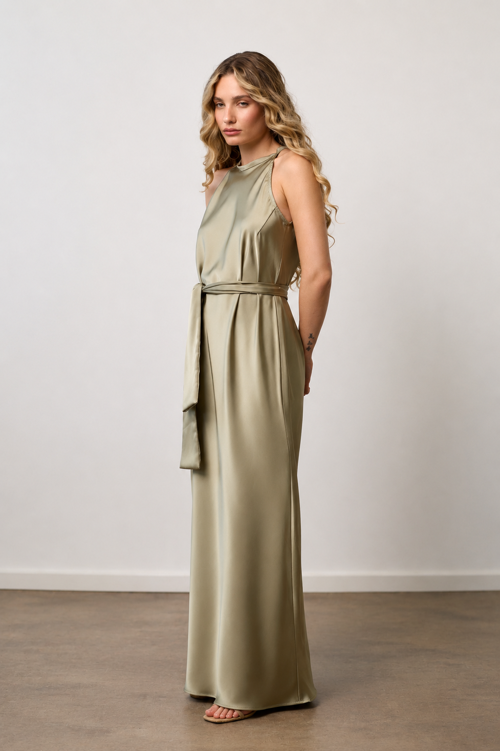 New Emma evening dress | Olive