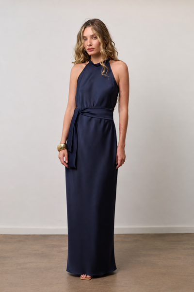 New Emma evening dress | Dark Blue