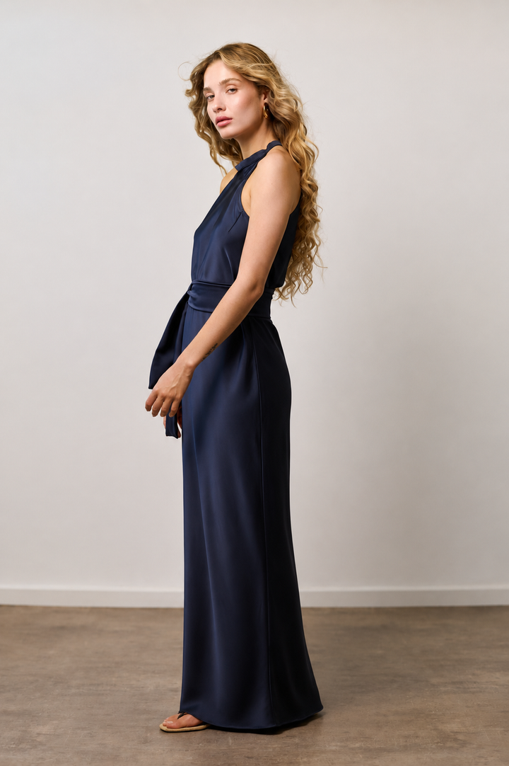 New Emma evening dress | Dark Blue