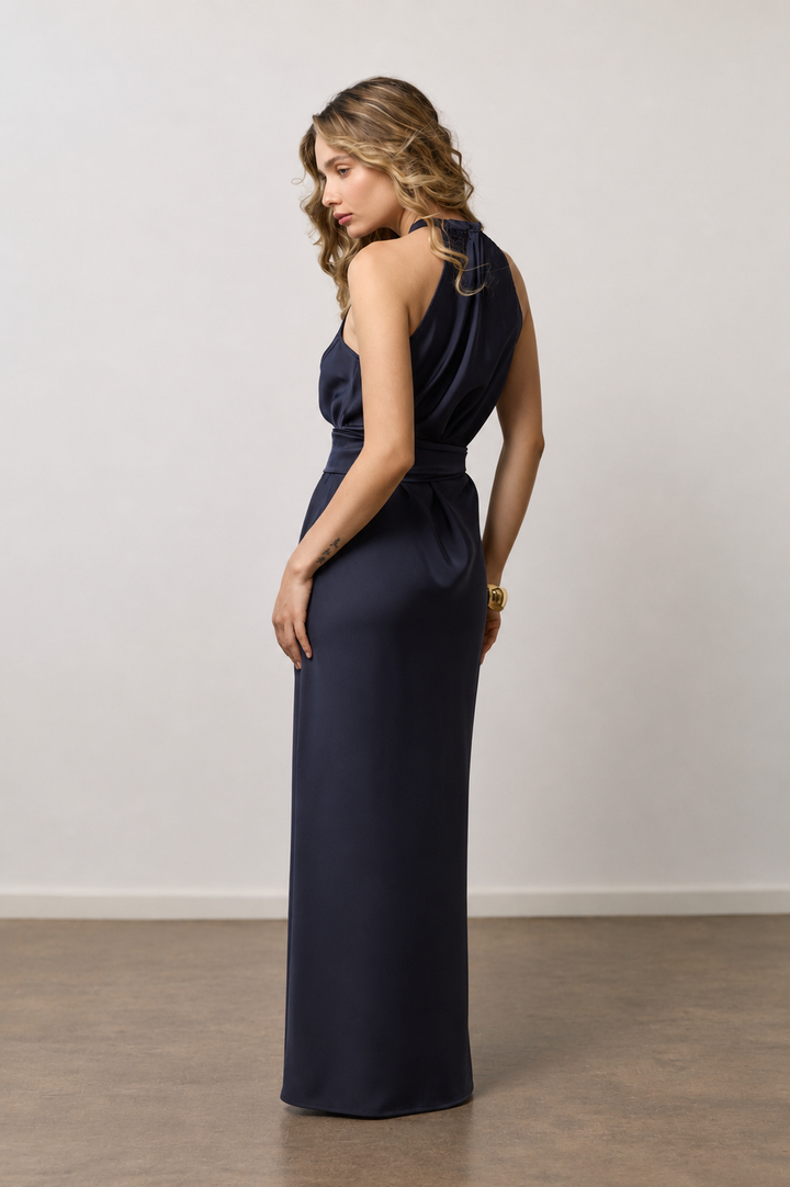 New Emma evening dress | Dark Blue