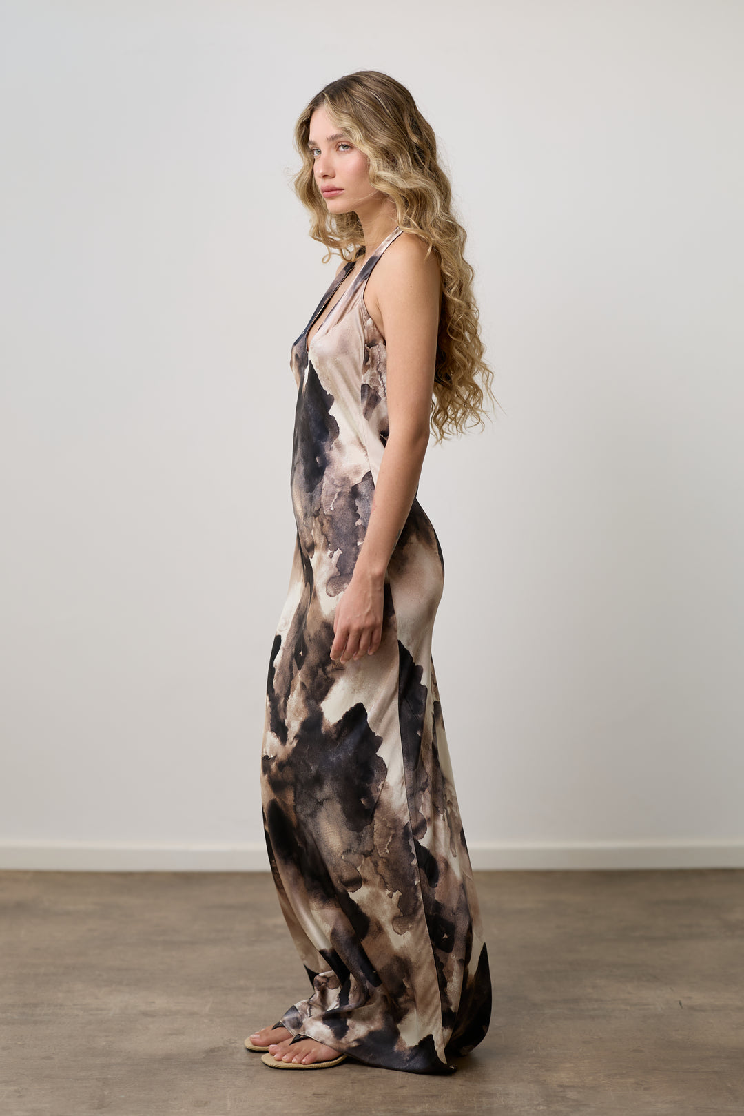 Monica dress | Espresso Ink