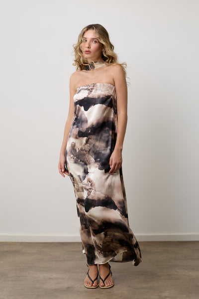 Alessia dress | Espresso Ink
