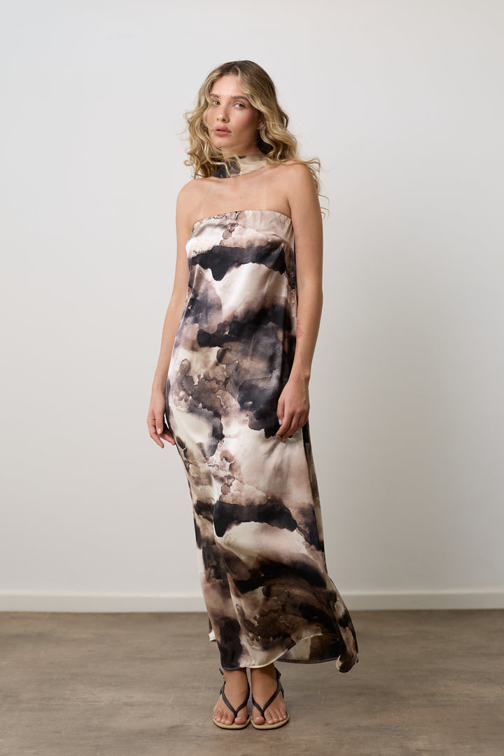 Alessia dress | Espresso Ink
