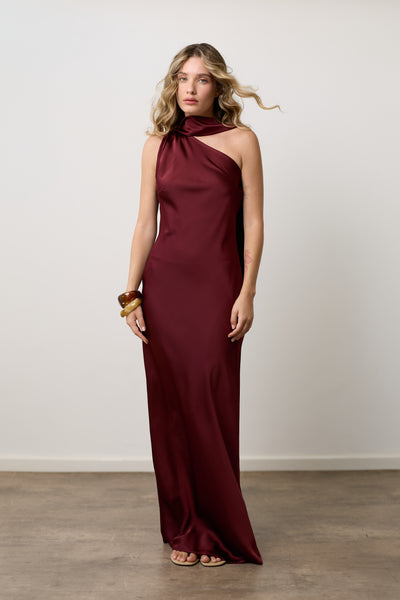 Ellie dress | Burgundy