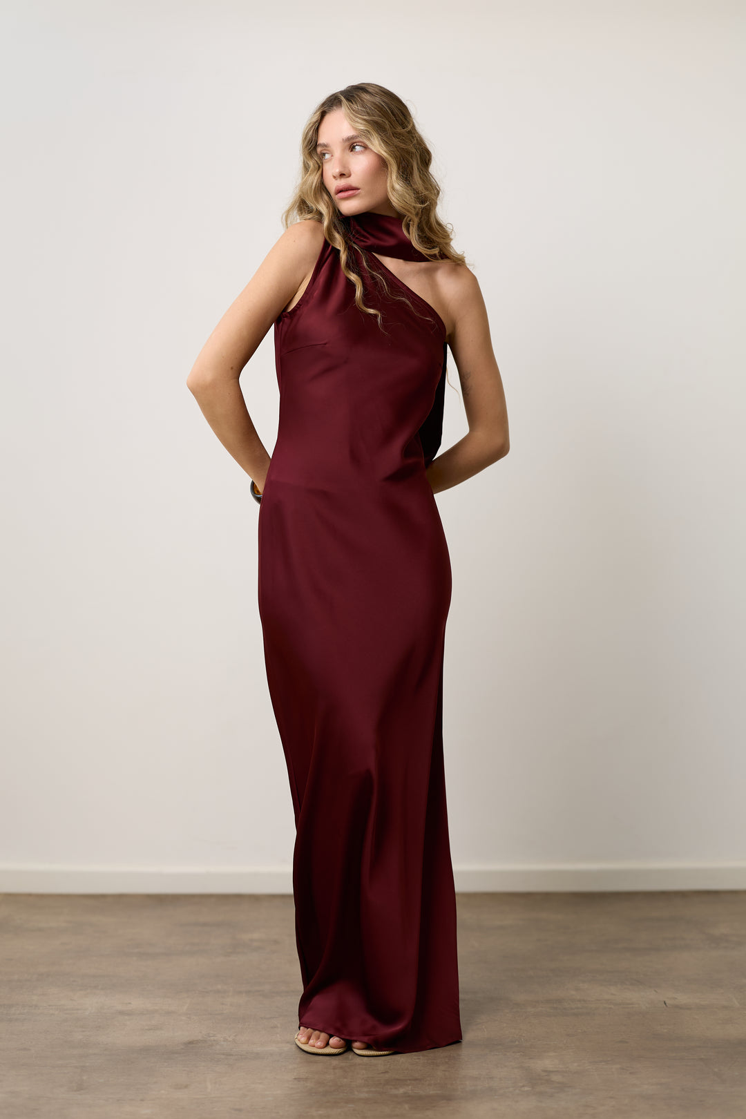 Ellie dress | Burgundy