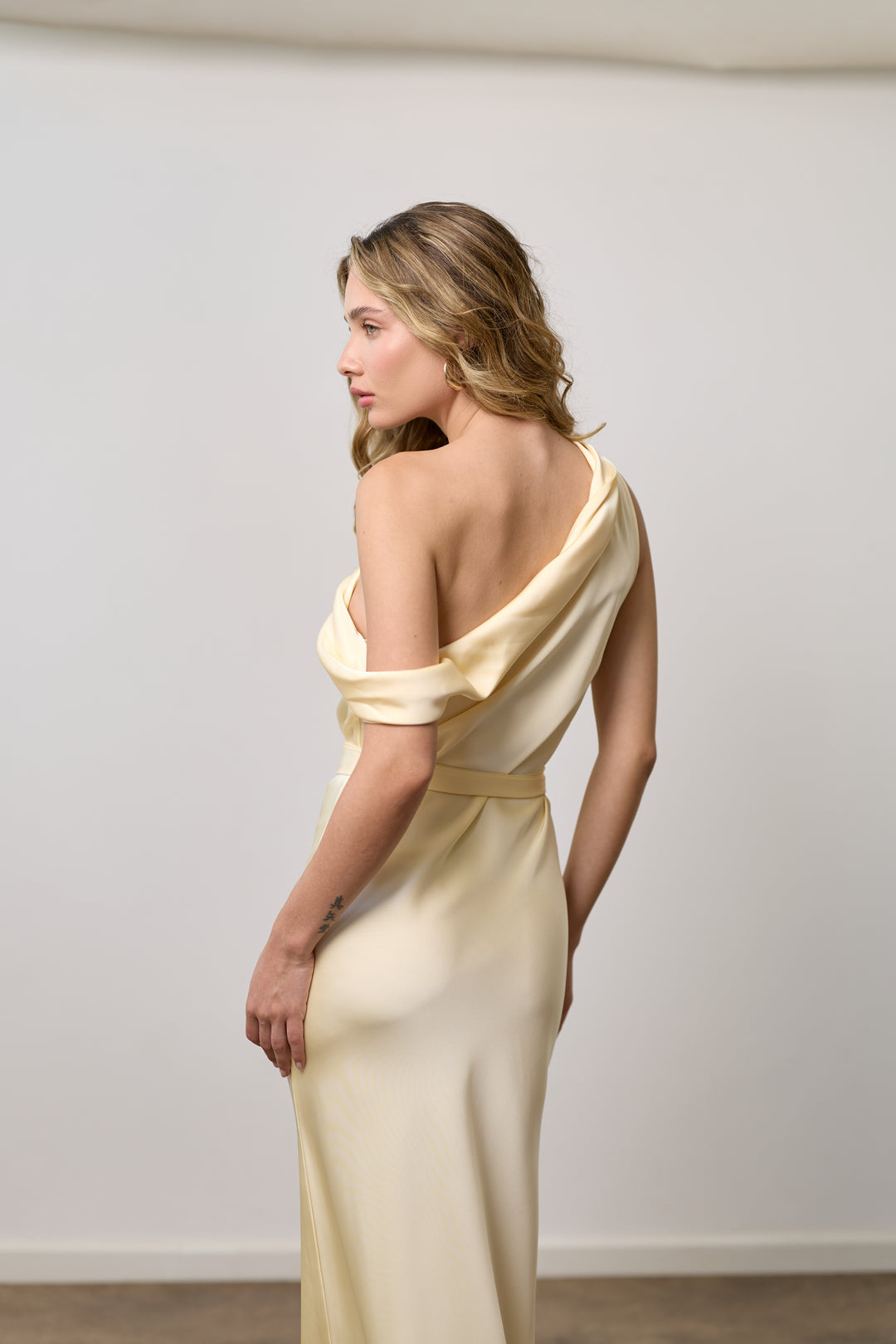 Taylor evening dress |  Butter Yellow