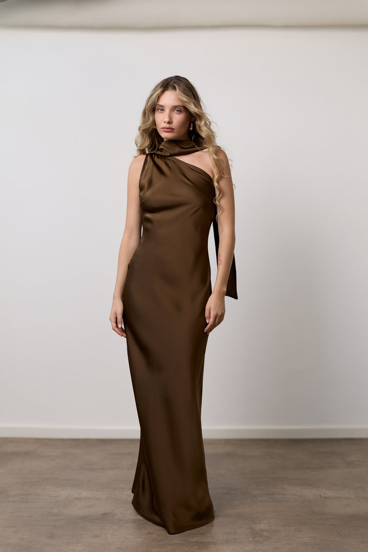 Ellie dress | Chocolate