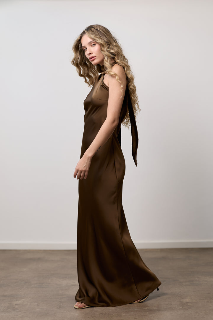 Ellie dress | Chocolate