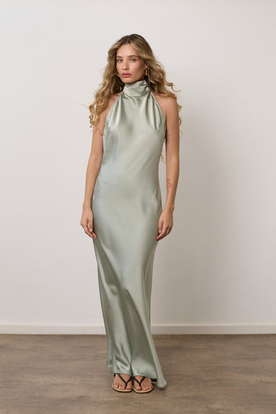 Clara evening dress | Mint