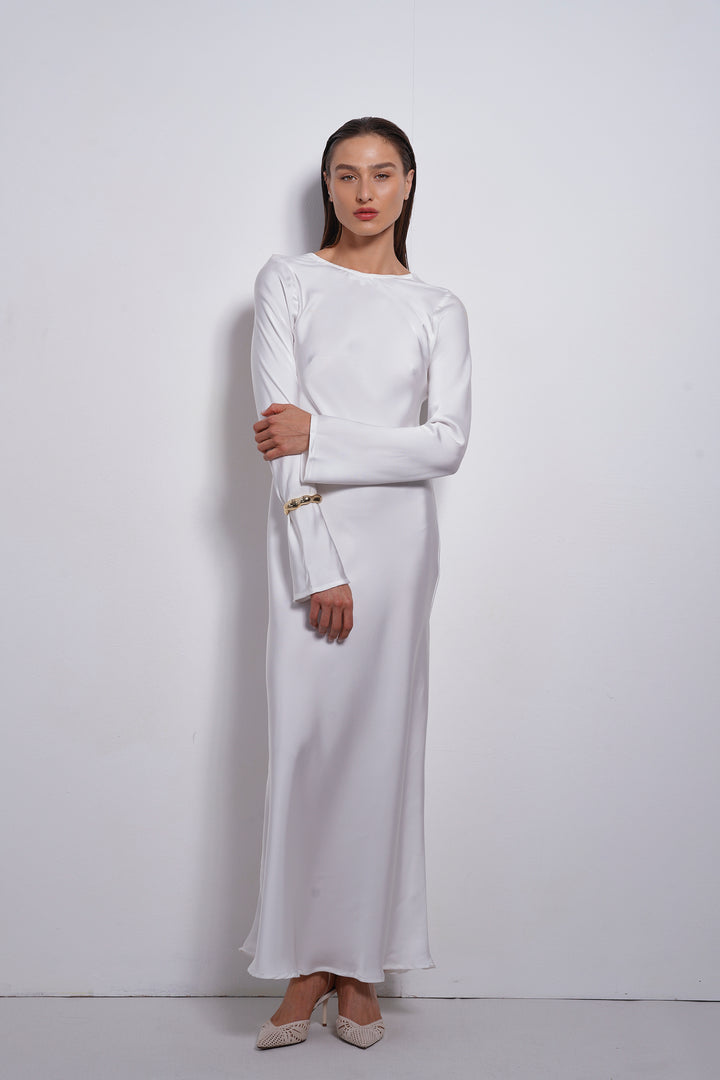 Tiya dress | White
