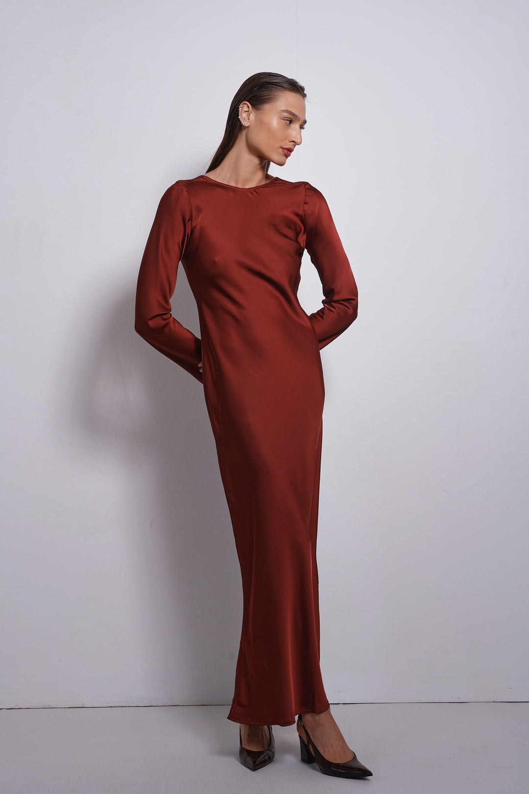 Tiya dress | Merlot