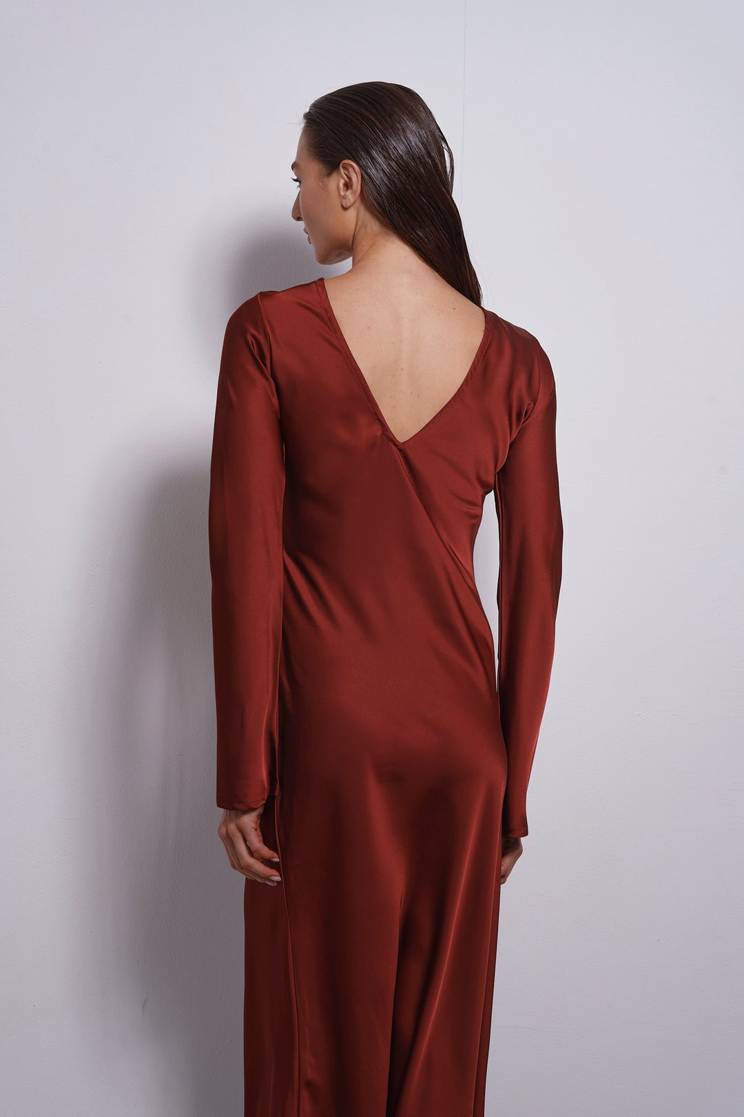 Tiya dress | Merlot