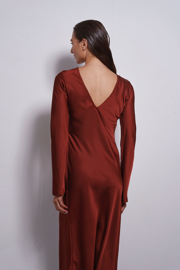 Tiya dress | Merlot
