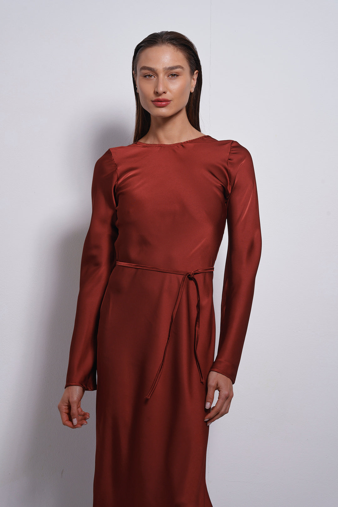 Tiya dress | Merlot