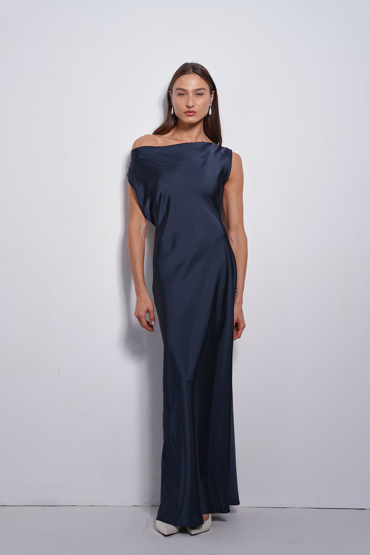 Rosalie evening dress | Dark Blue