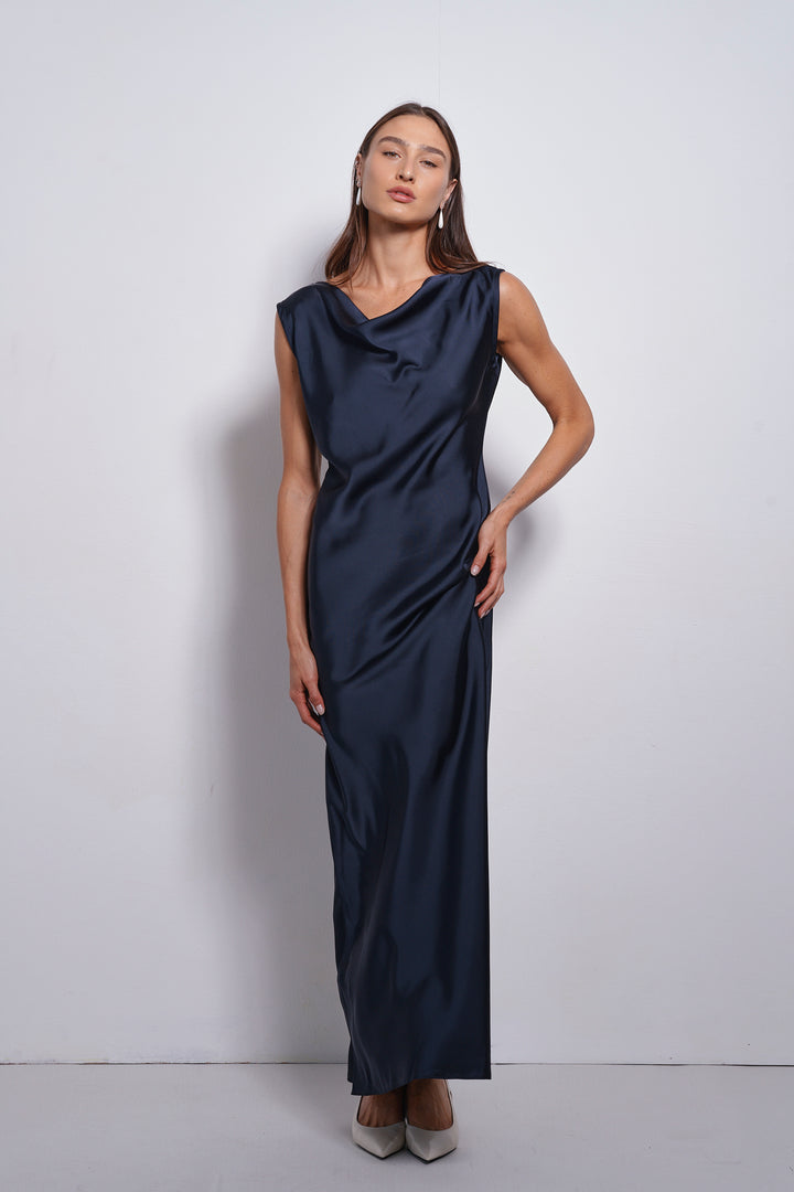 Rosalie evening dress | Dark Blue