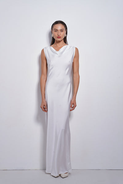 Rosalie evening dress | White