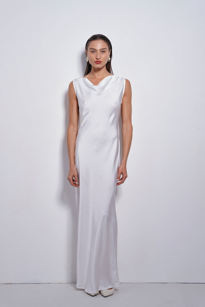 Rosalie evening dress | White