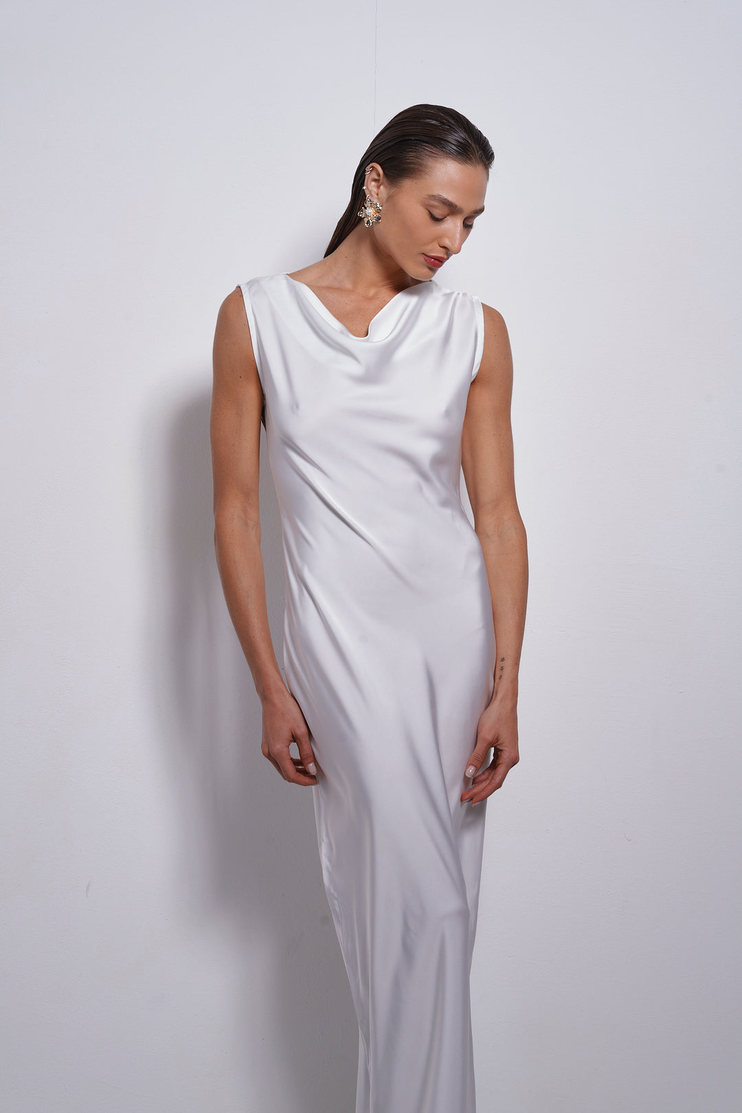 Rosalie evening dress | White
