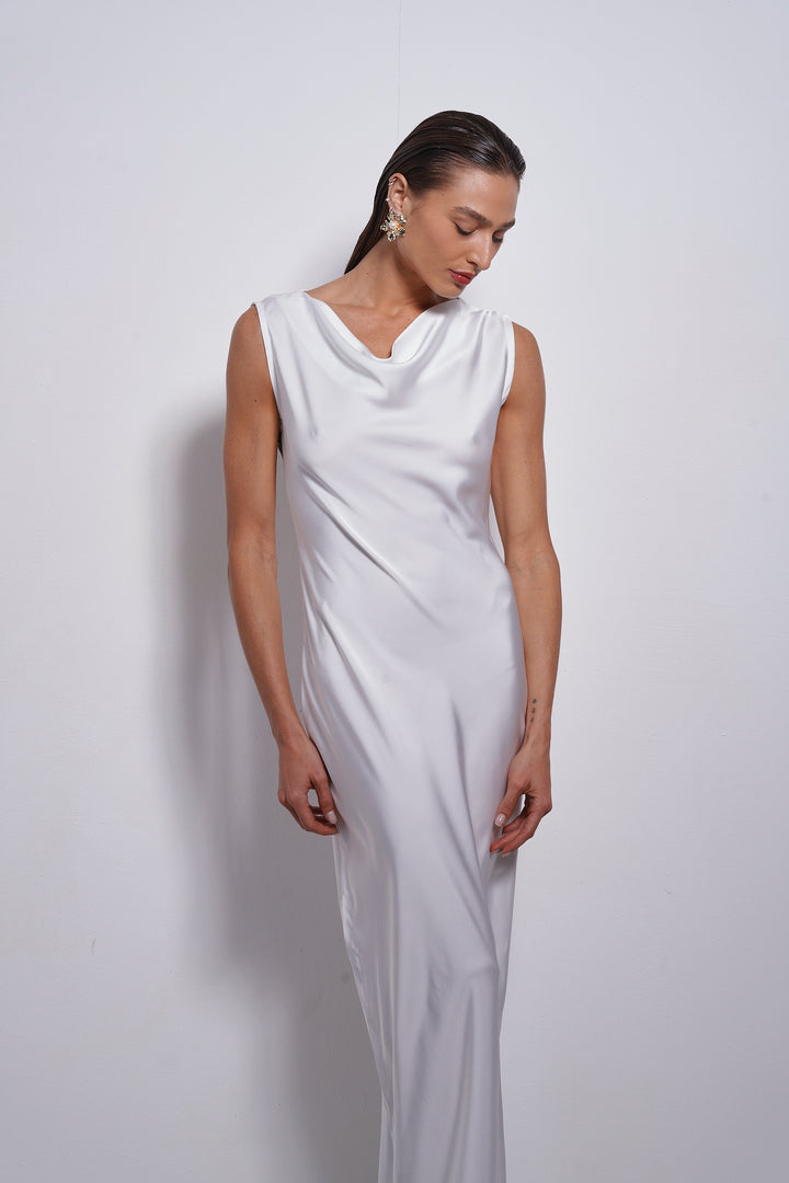 Rosalie evening dress | White