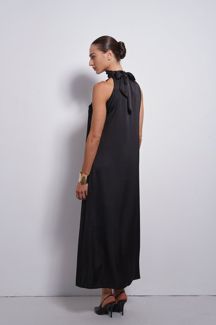 Vanessa collar dress | Black