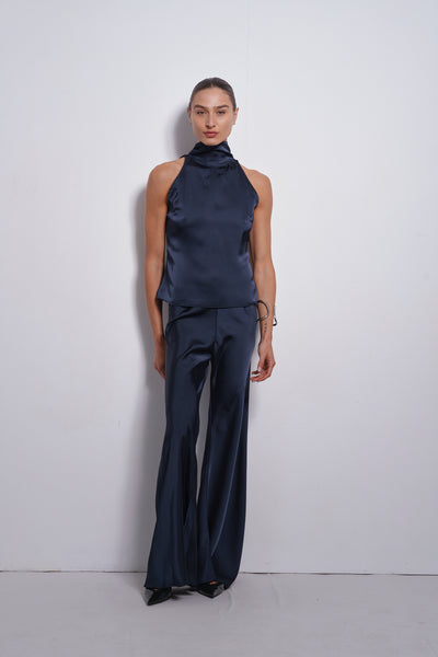 Arlo evening pants | Dark Blue