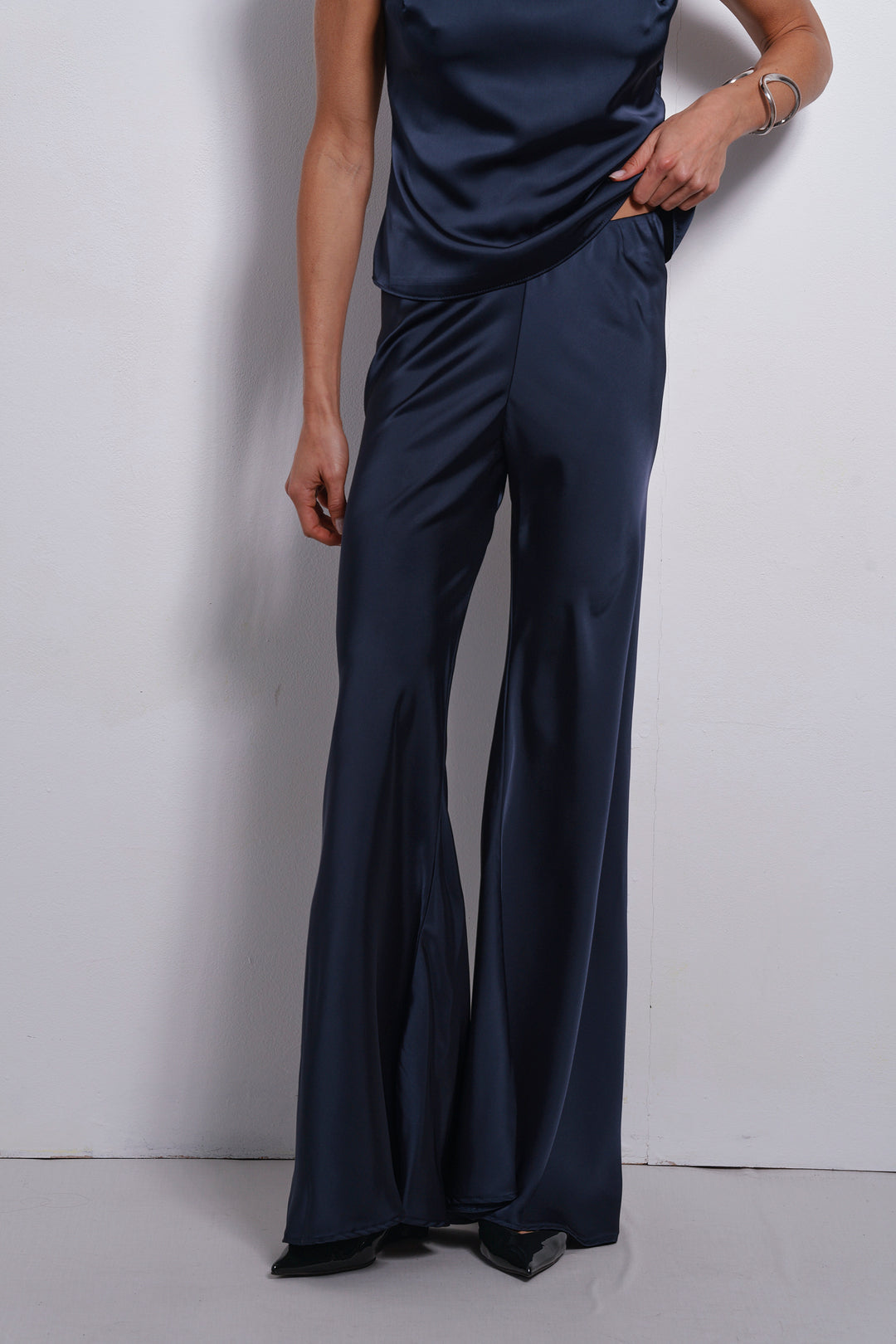 Arlo evening pants | Dark Blue
