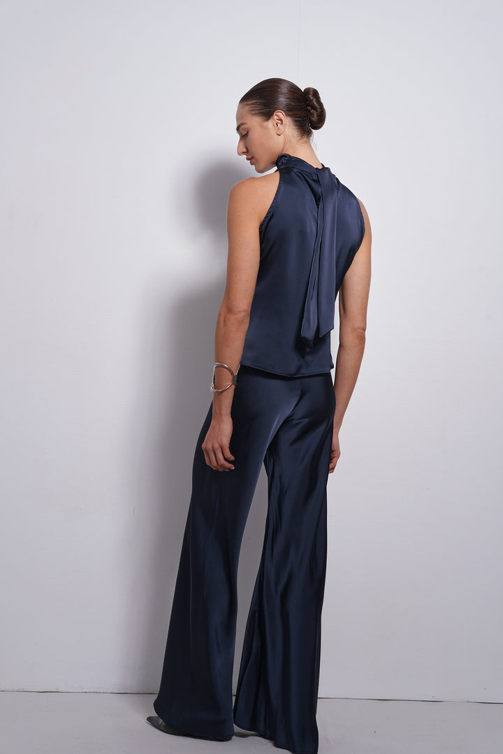 Arlo evening pants | Dark Blue