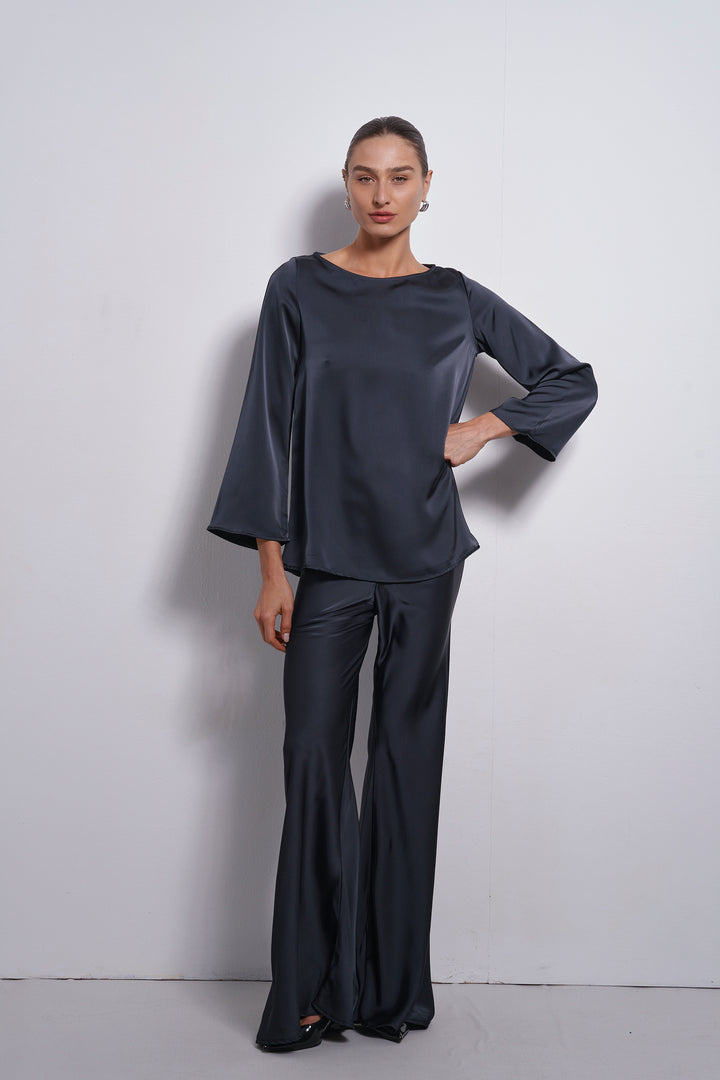 Arlo evening pants | Dark Grey
