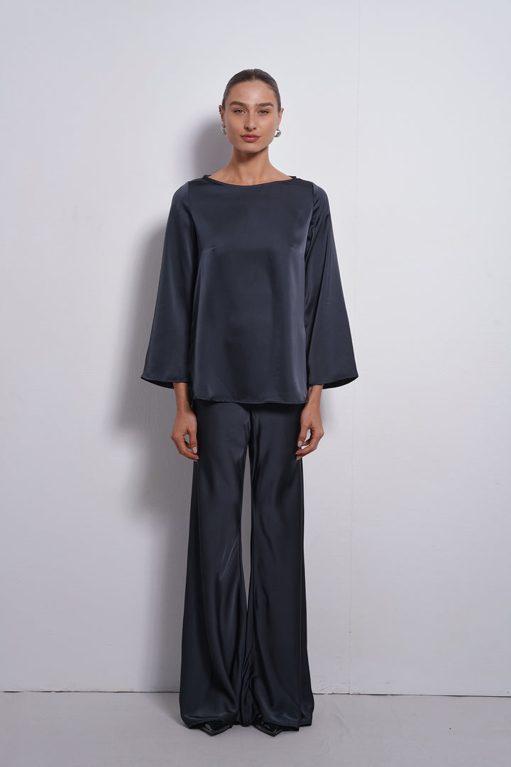 Arlo evening pants | Dark Grey