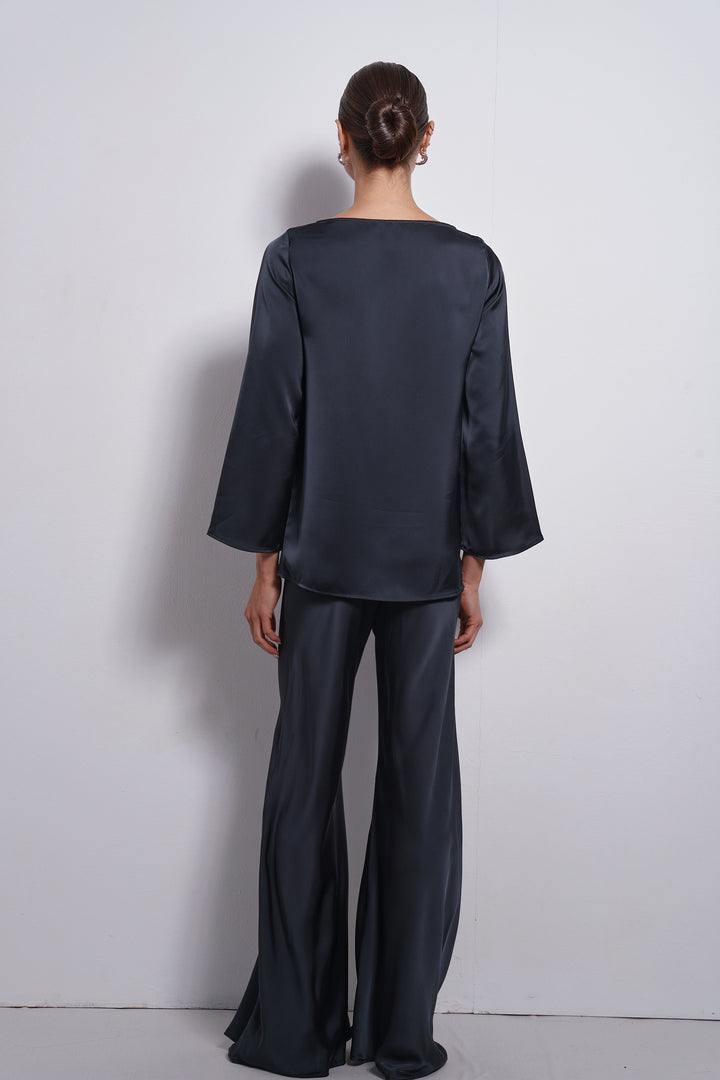 Arlo evening pants | Dark Grey