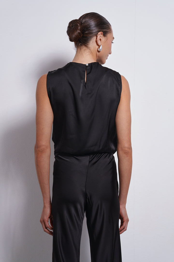 Liv top bodysuit | Black