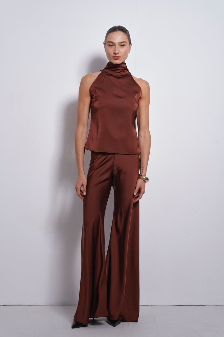 Arlo evening pants | Wine