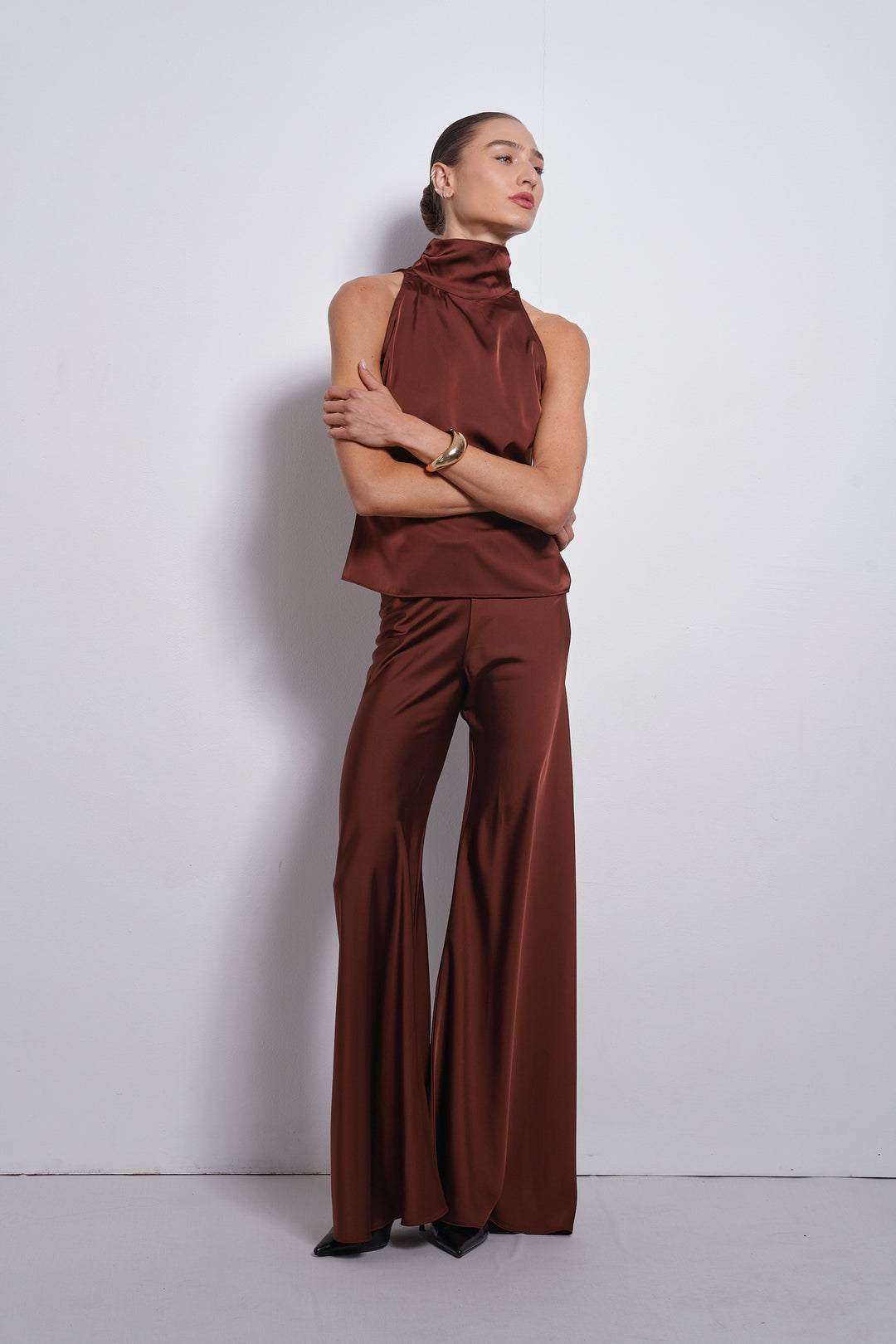 Arlo evening pants | Wine