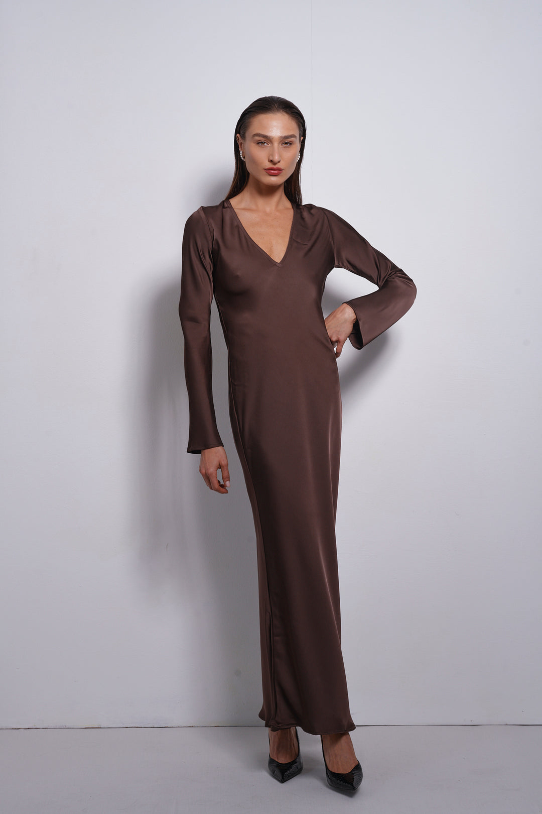 Tiya dress | Dark Chocolate