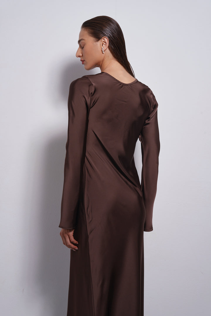 Tiya dress | Dark Chocolate