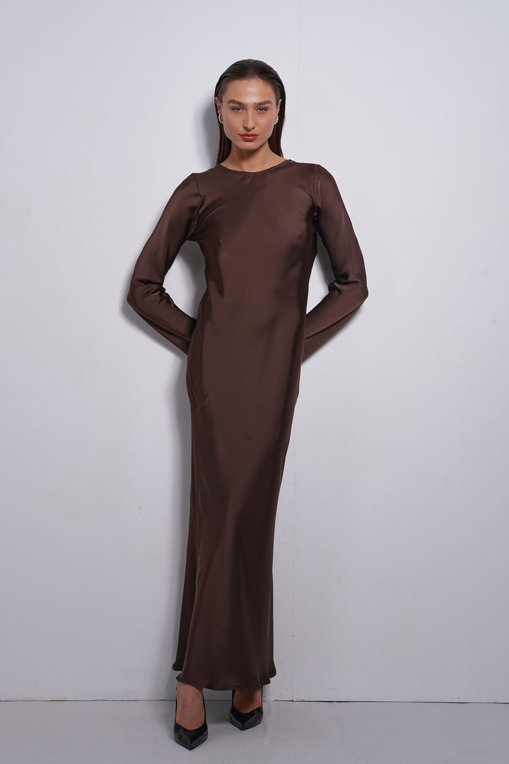 Tiya dress | Dark Chocolate